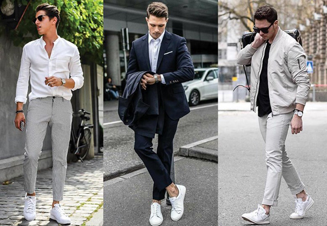 cách phối màu quần áo với giày cho nam 4
